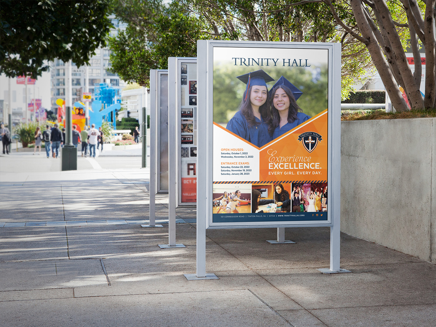 Trinity Hall Ads